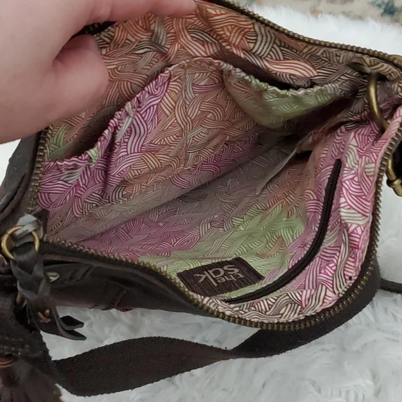 Brown The Sak Leather Crossbody - Picture 3 of 11